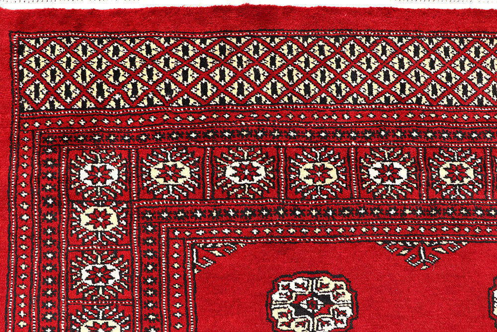 Red Bokhara 6' x 9' 4 - No. 60148 - ALRUG Rug Store