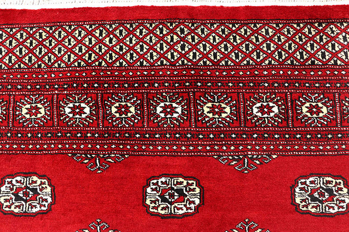 Red Bokhara 6' x 9' 4 - No. 60148 - ALRUG Rug Store
