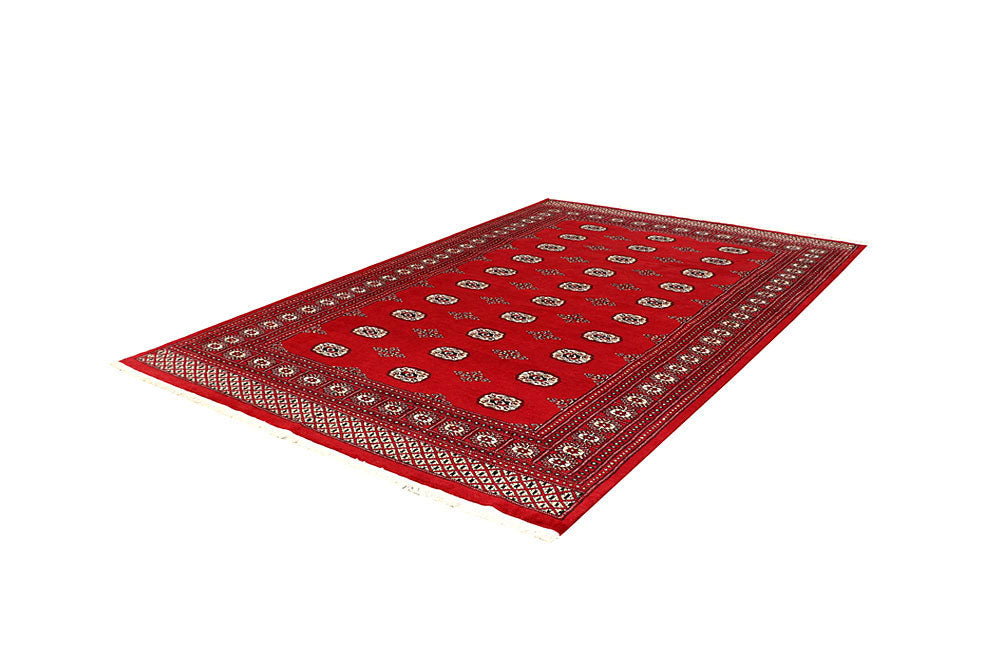 Red Bokhara 6' x 9' 4 - No. 60148 - ALRUG Rug Store