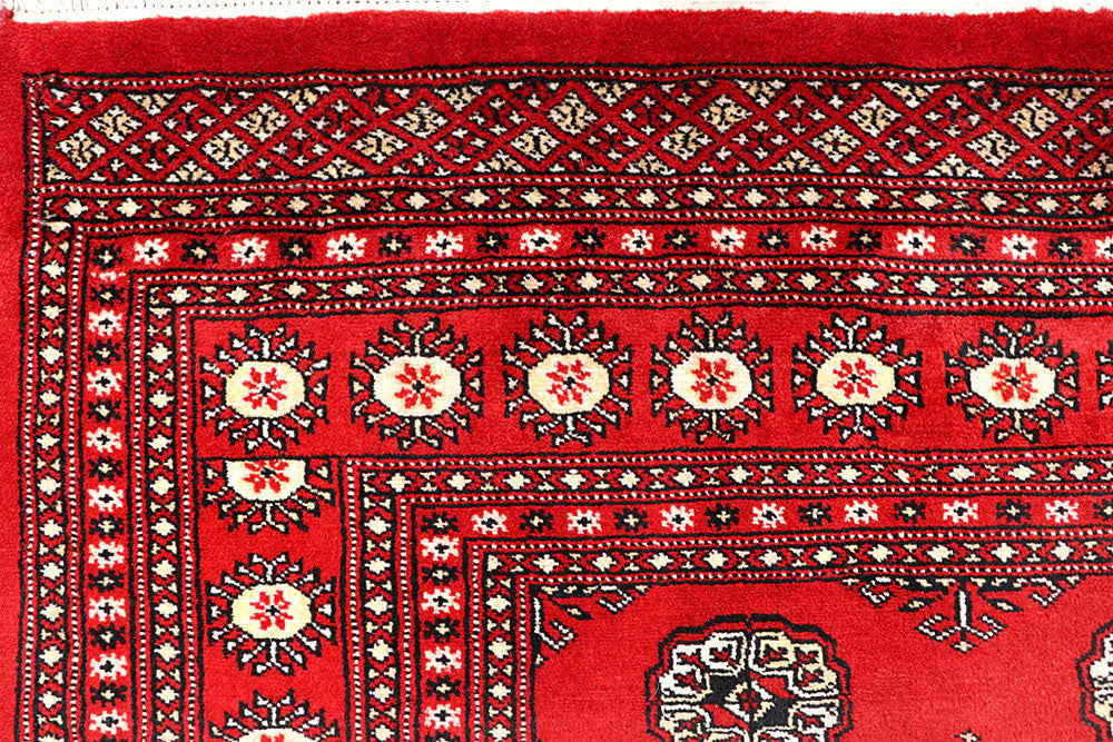 Tomato Bokhara 6' 1 x 9' 7 - No. 60149 - ALRUG Rug Store
