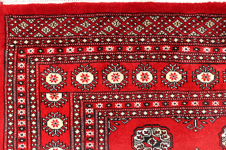 Tomato Bokhara 6' 1 x 9' 7 - No. 60149 - ALRUG Rug Store