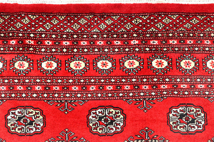 Tomato Bokhara 6' 1 x 9' 7 - No. 60149 - ALRUG Rug Store