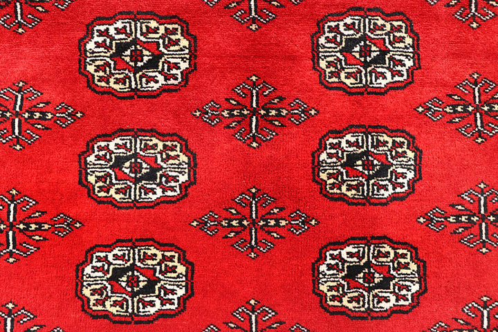 Tomato Bokhara 6' 1 x 9' 7 - No. 60149 - ALRUG Rug Store
