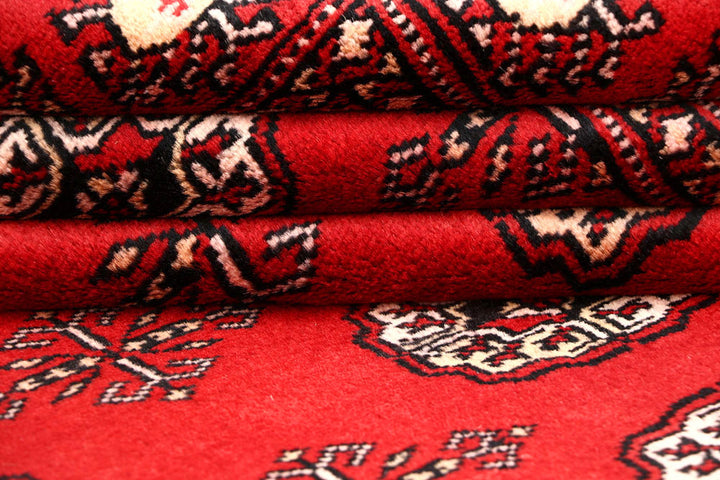 Tomato Bokhara 6' 1 x 9' 7 - No. 60149 - ALRUG Rug Store