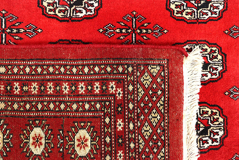 Tomato Bokhara 6' 1 x 9' 7 - No. 60149 - ALRUG Rug Store
