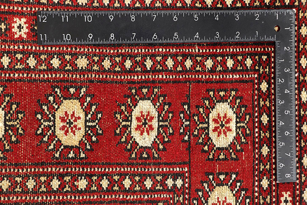 Tomato Bokhara 6' 1 x 9' 7 - No. 60149 - ALRUG Rug Store