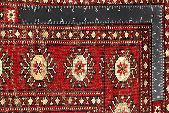 Tomato Bokhara 6' 1 x 9' 7 - No. 60149 - ALRUG Rug Store