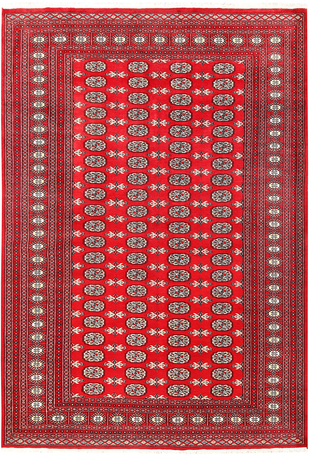 Red Bokhara 6' 3 x 9' - No. 60150 - ALRUG Rug Store