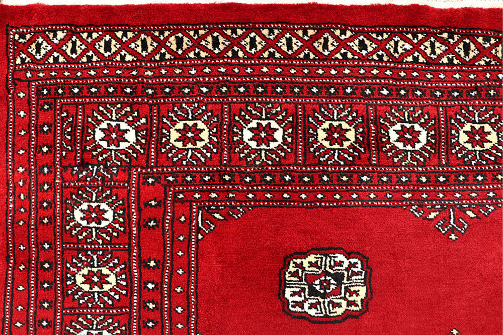 Red Bokhara 6' x 9' 5 - No. 60152 - ALRUG Rug Store