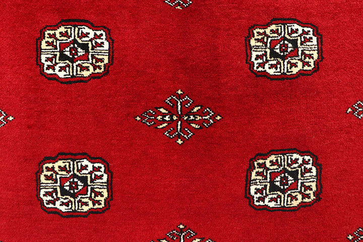 Red Bokhara 6' x 9' 5 - No. 60152 - ALRUG Rug Store