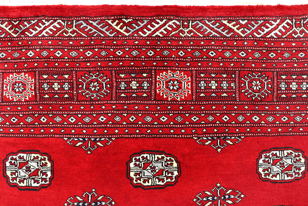 Red Bokhara 6' 3 x 8' 10 - No. 60154 - ALRUG Rug Store