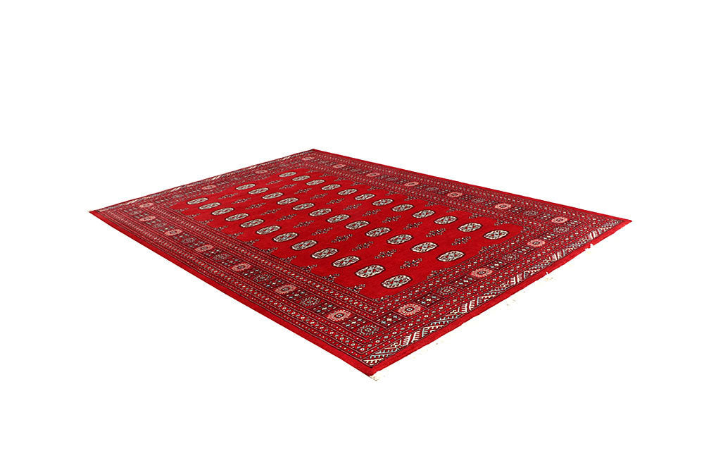 Red Bokhara 6' 3 x 8' 10 - No. 60154 - ALRUG Rug Store