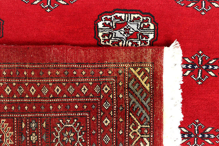 Red Bokhara 6' 3 x 8' 10 - No. 60154 - ALRUG Rug Store