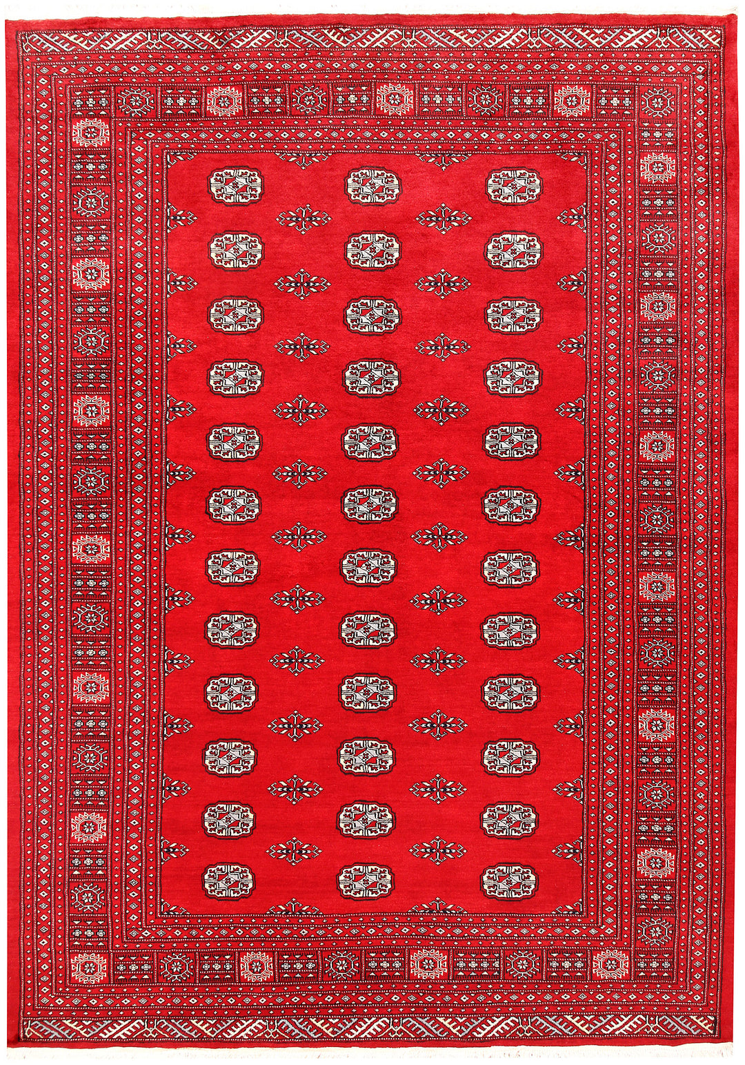 Red Bokhara 6' 3 x 8' 10 - No. 60154 - ALRUG Rug Store
