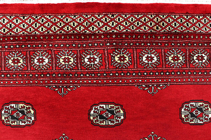 Red Bokhara 6' 4 x 9' 3 - No. 60155 - ALRUG Rug Store