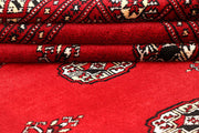Red Bokhara 6'  4" x 9'  3" - No. QA30849