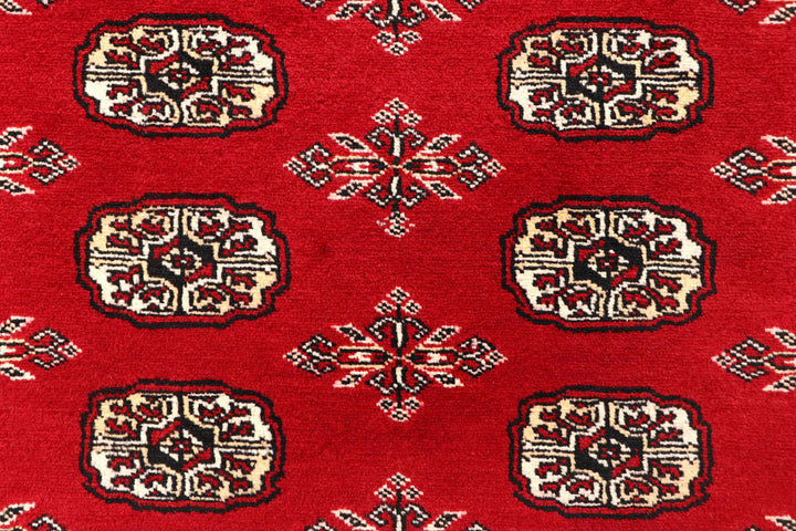 Red Bokhara 5' 11 x 8' 9 - No. 60157 - ALRUG Rug Store