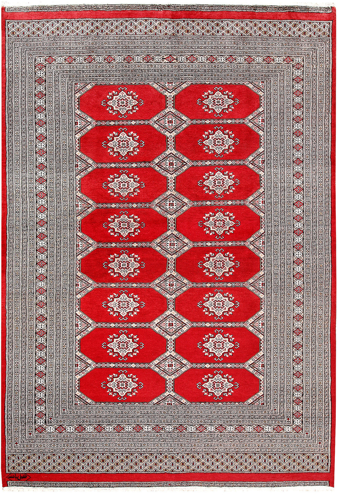 Red Jaldar 6' 3 x 9' 1 - No. 60172 - ALRUG Rug Store