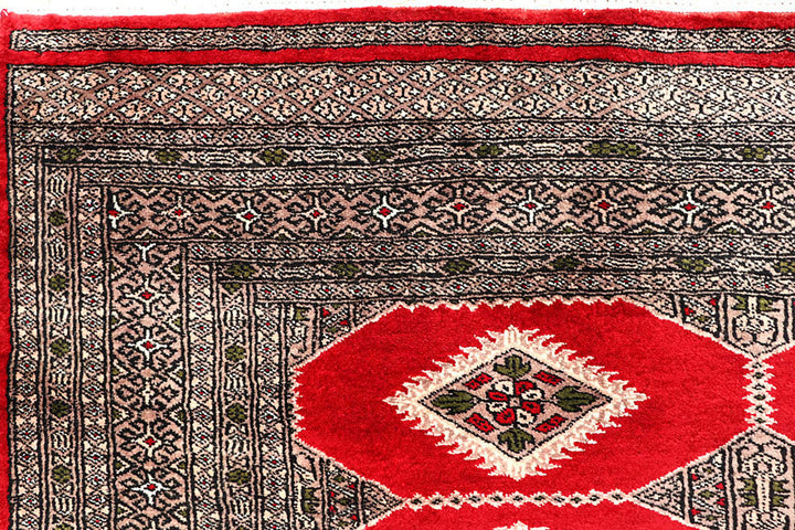 Red Jaldar 6'  3" x 8'  6" - No. QA17533