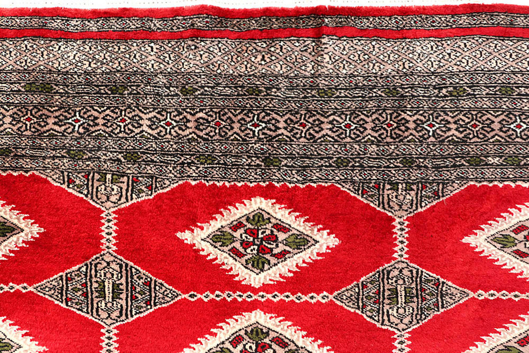 Red Jaldar 6'  3" x 8'  6" - No. QA17533