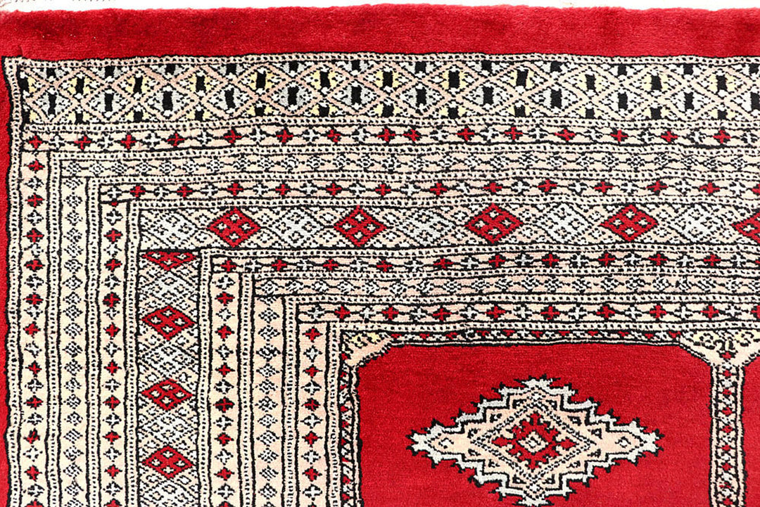 Red Jaldar 6'  1" x 9'  3" - No. QA21808