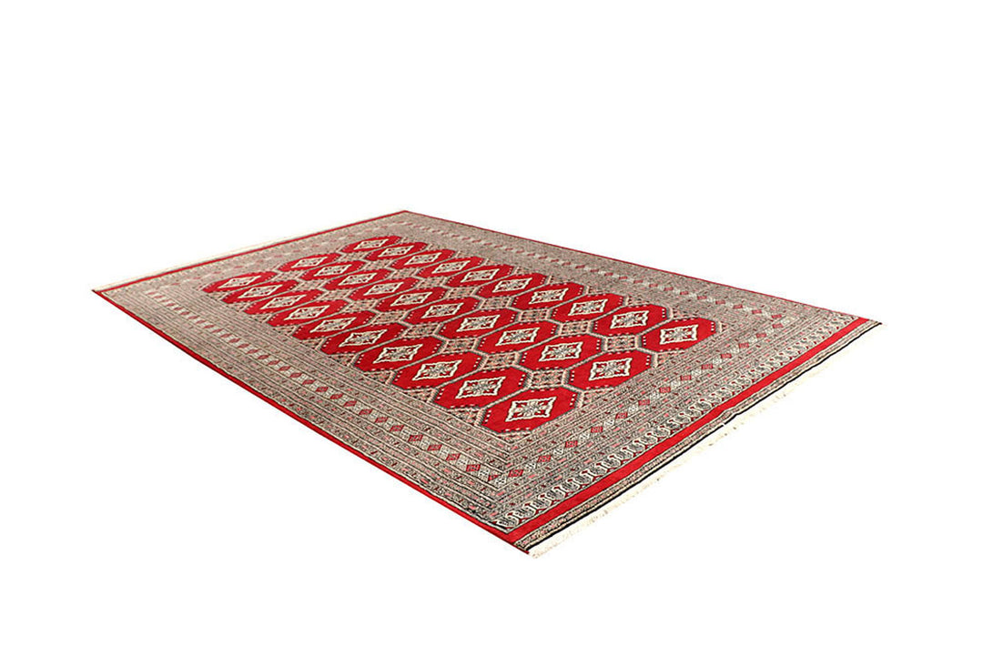 Red Jaldar 6'  1" x 9'  4" - No. QA43975