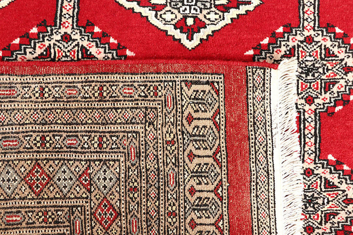 Red Jaldar 6'  1" x 9'  4" - No. QA43975