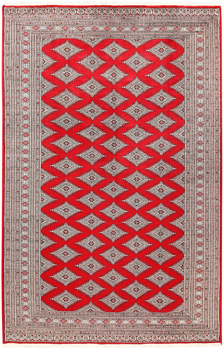 Red Jaldar 5'  11" x 9'  3" - No. QA12575