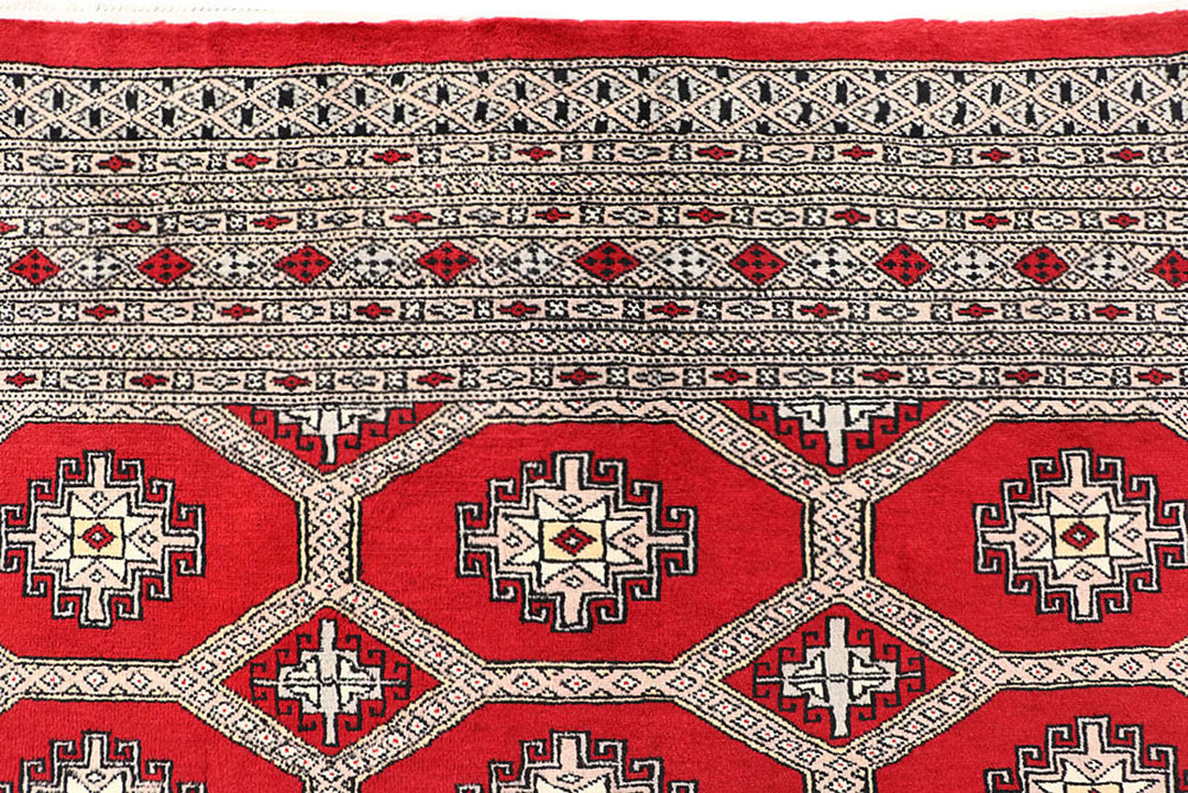 Red Jaldar 6'  1" x 9' " - No. QA23177