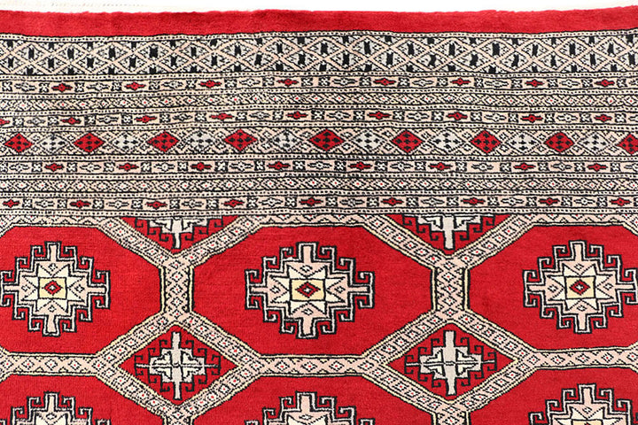 Red Jaldar 6'  1" x 9' " - No. QA23177