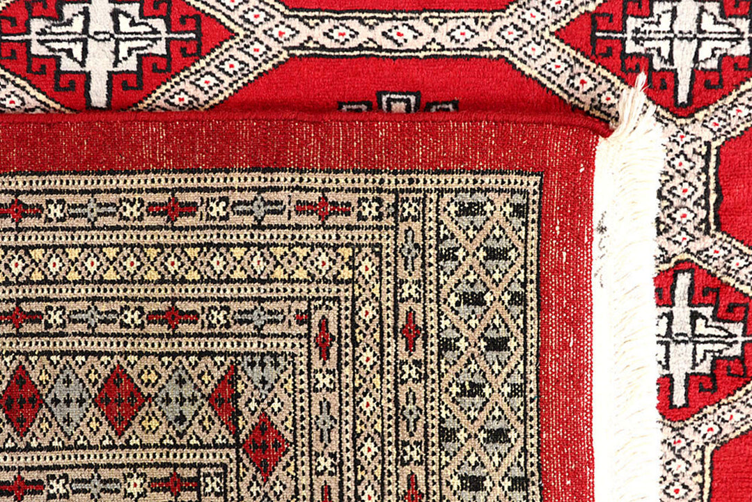 Red Jaldar 6'  1" x 9' " - No. QA23177