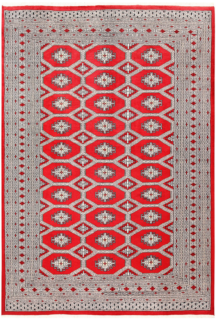 Red Jaldar 6'  1" x 9' " - No. QA23177