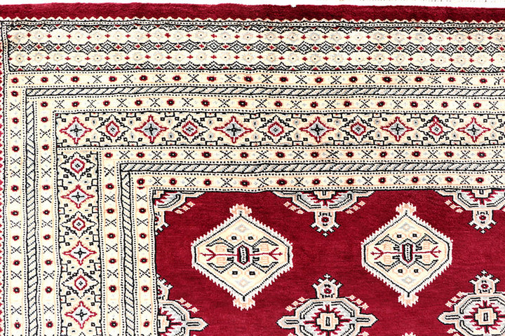 Dark Red Jaldar 6' 4 x 8' 7 - No. 60187 - ALRUG Rug Store