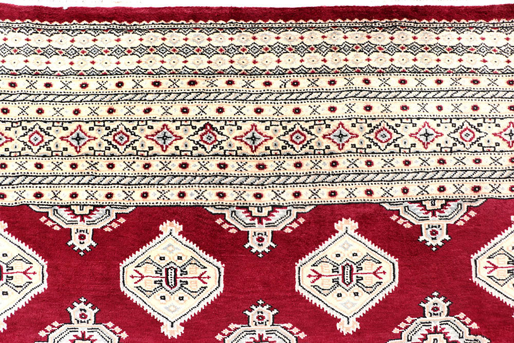 Dark Red Jaldar 6' 4 x 8' 7 - No. 60187 - ALRUG Rug Store