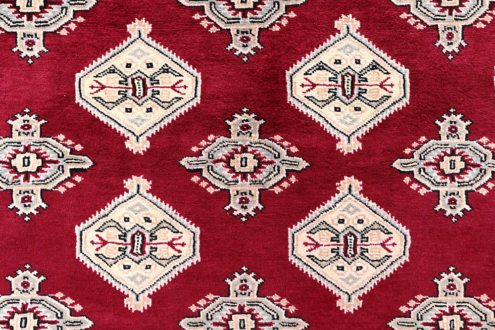 Dark Red Jaldar 6' 4 x 8' 7 - No. 60187 - ALRUG Rug Store
