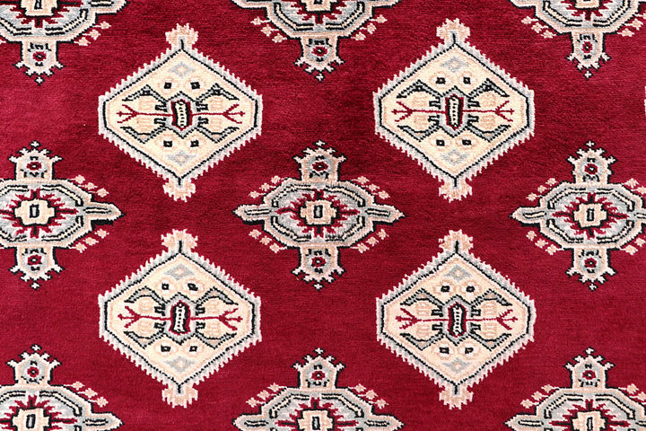 Dark Red Jaldar 6' 4 x 8' 7 - No. 60187 - ALRUG Rug Store