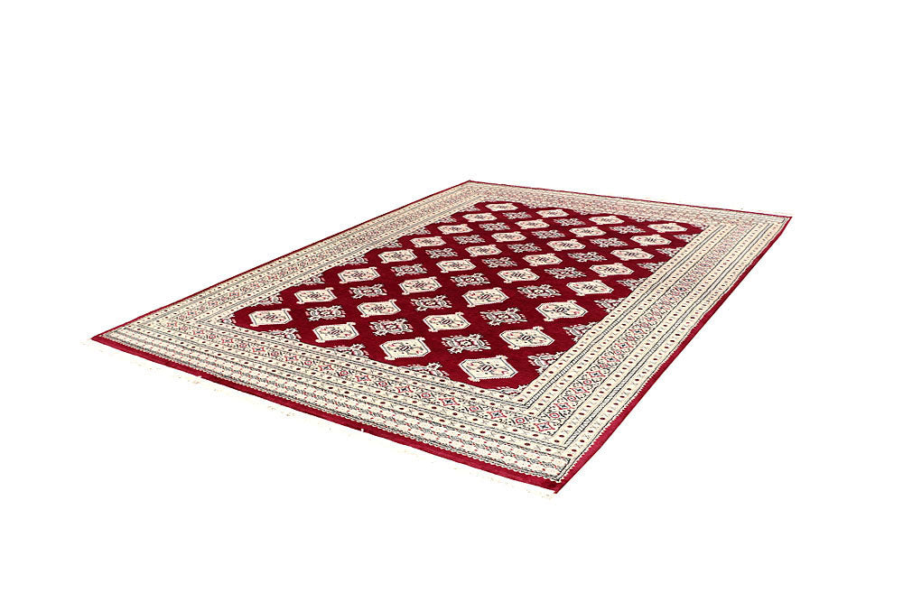 Dark Red Jaldar 6' 4 x 8' 7 - No. 60187 - ALRUG Rug Store
