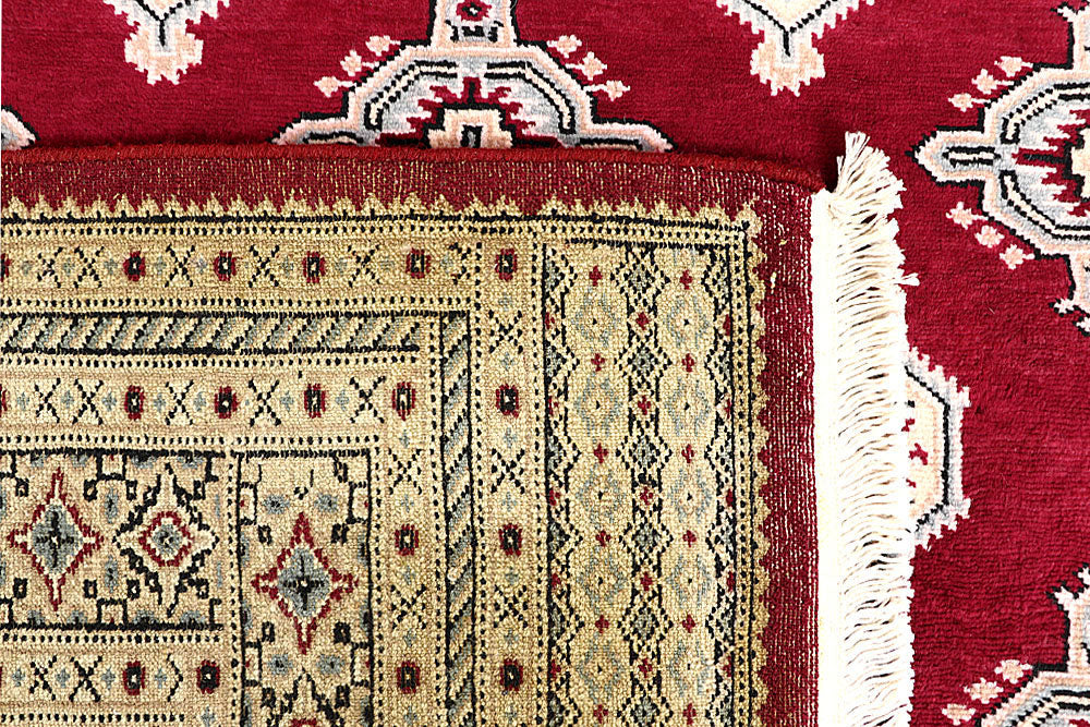 Dark Red Jaldar 6' 4 x 8' 7 - No. 60187 - ALRUG Rug Store