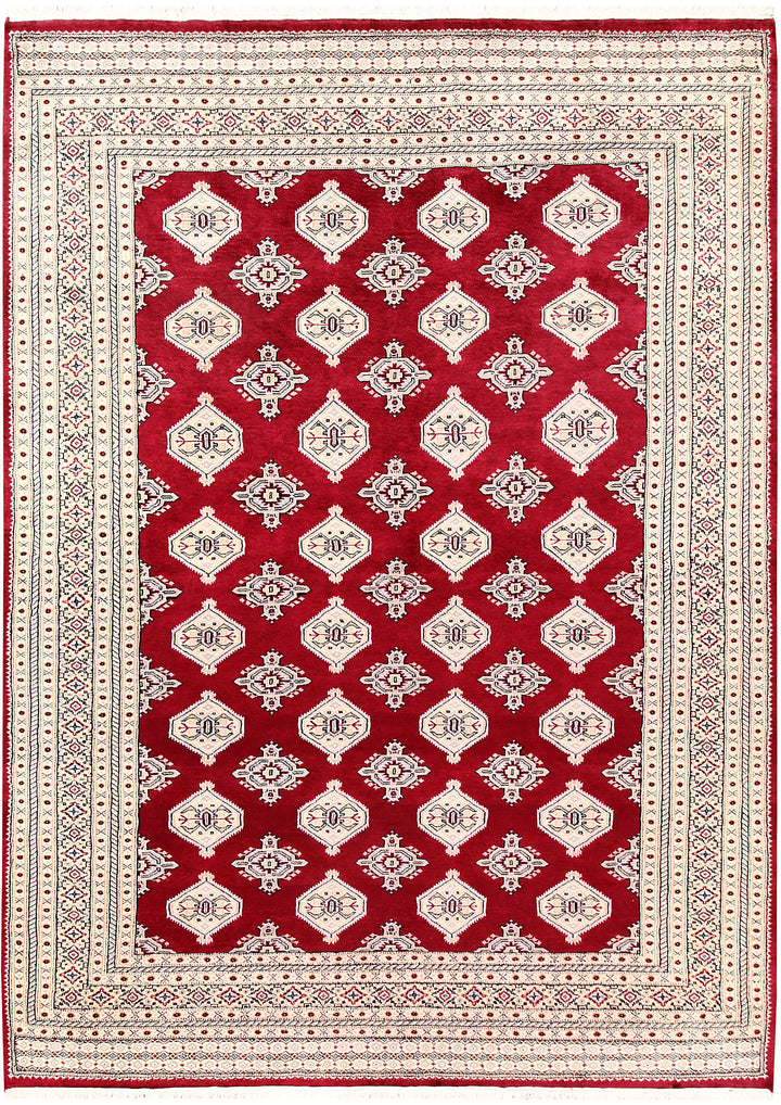 Dark Red Jaldar 6' 4 x 8' 7 - No. 60187 - ALRUG Rug Store