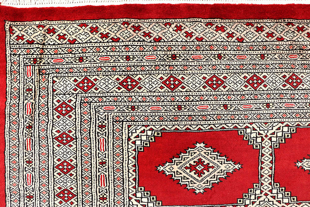 Red Jaldar 6'  x" 9'  3" - No. QA17347