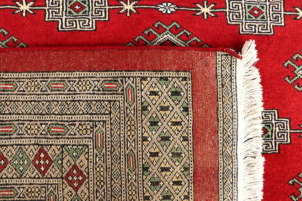 Firebrick Jaldar 6' 2 x 9' 1 - No. 60191 - ALRUG Rug Store