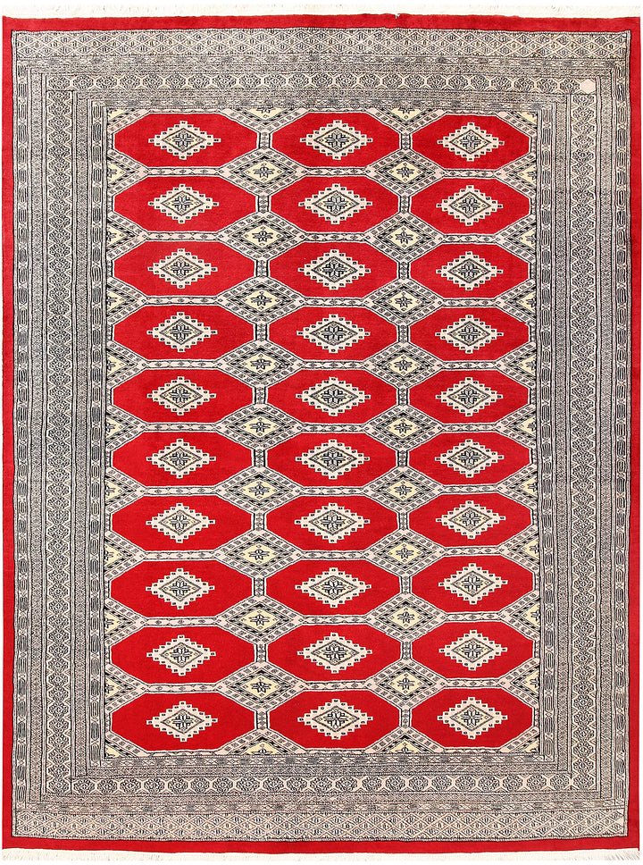 Red Jaldar 6'  3" x 8'  2" - No. QA17793