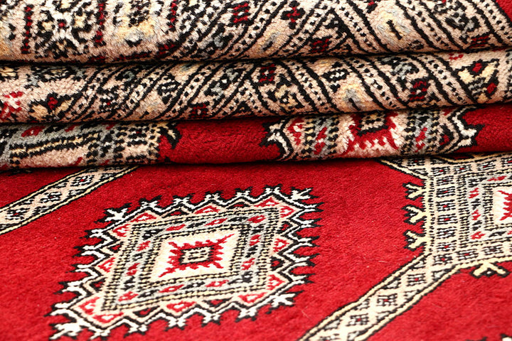 Red Jaldar 6' 8 x 8' 9 - No. 60196 - ALRUG Rug Store