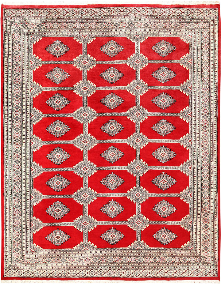 Red Jaldar 6'  10" x 8'  9" - No. QA62069