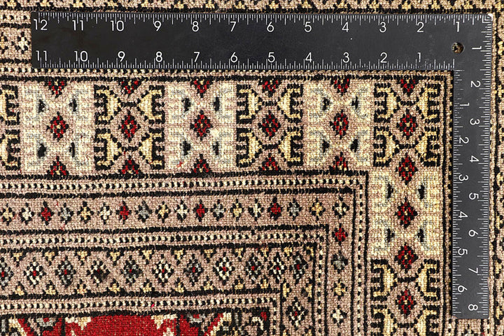 Red Jaldar 6'  1" x 9'  3" - No. QA83572