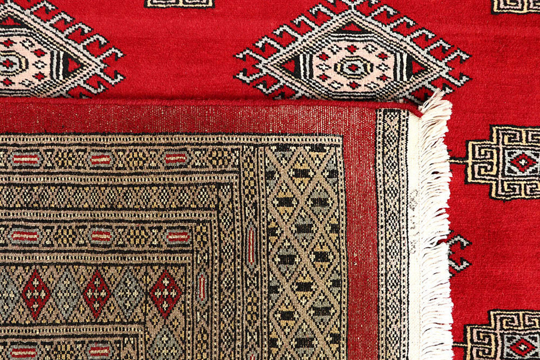 Red Jaldar 6'  1" x 8'  7" - No. QA68204