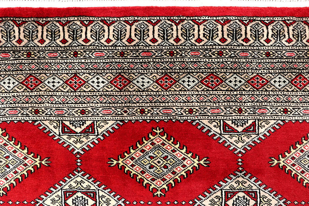 Red Jaldar 6'  1" x 9'  2" - No. QA19607