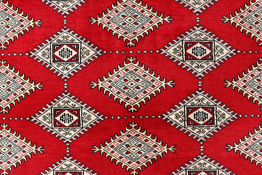 Red Jaldar 6'  1" x 9'  2" - No. QA19607
