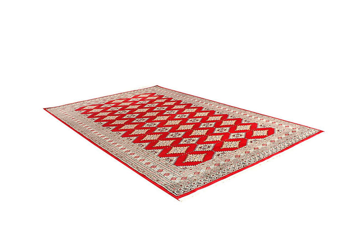 Red Jaldar 6'  1" x 9'  2" - No. QA19607