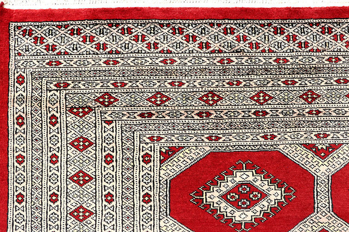 Red Jaldar 6'  2" x 9'  5" - No. QA82658